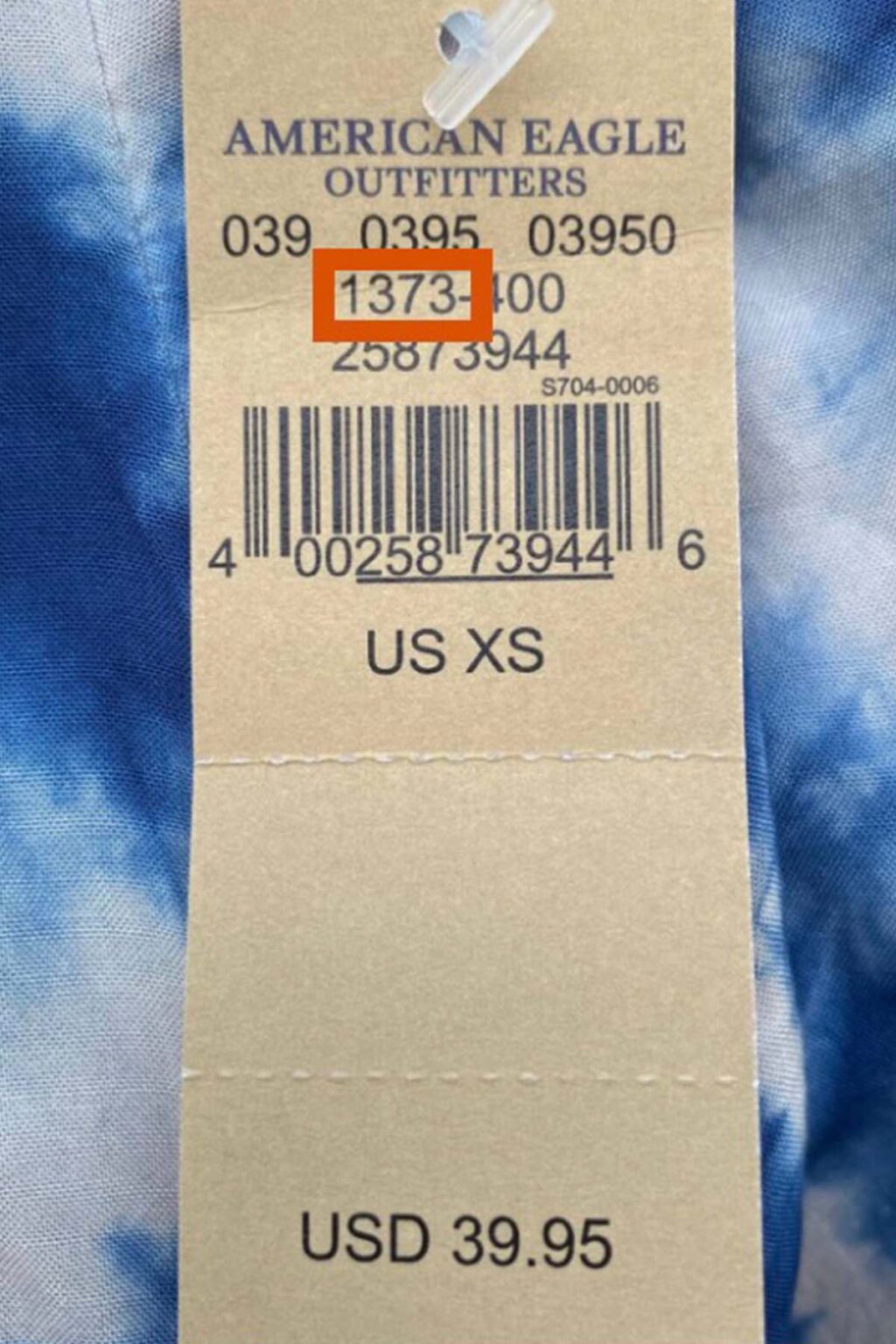 How To Find An American Eagle Style Number