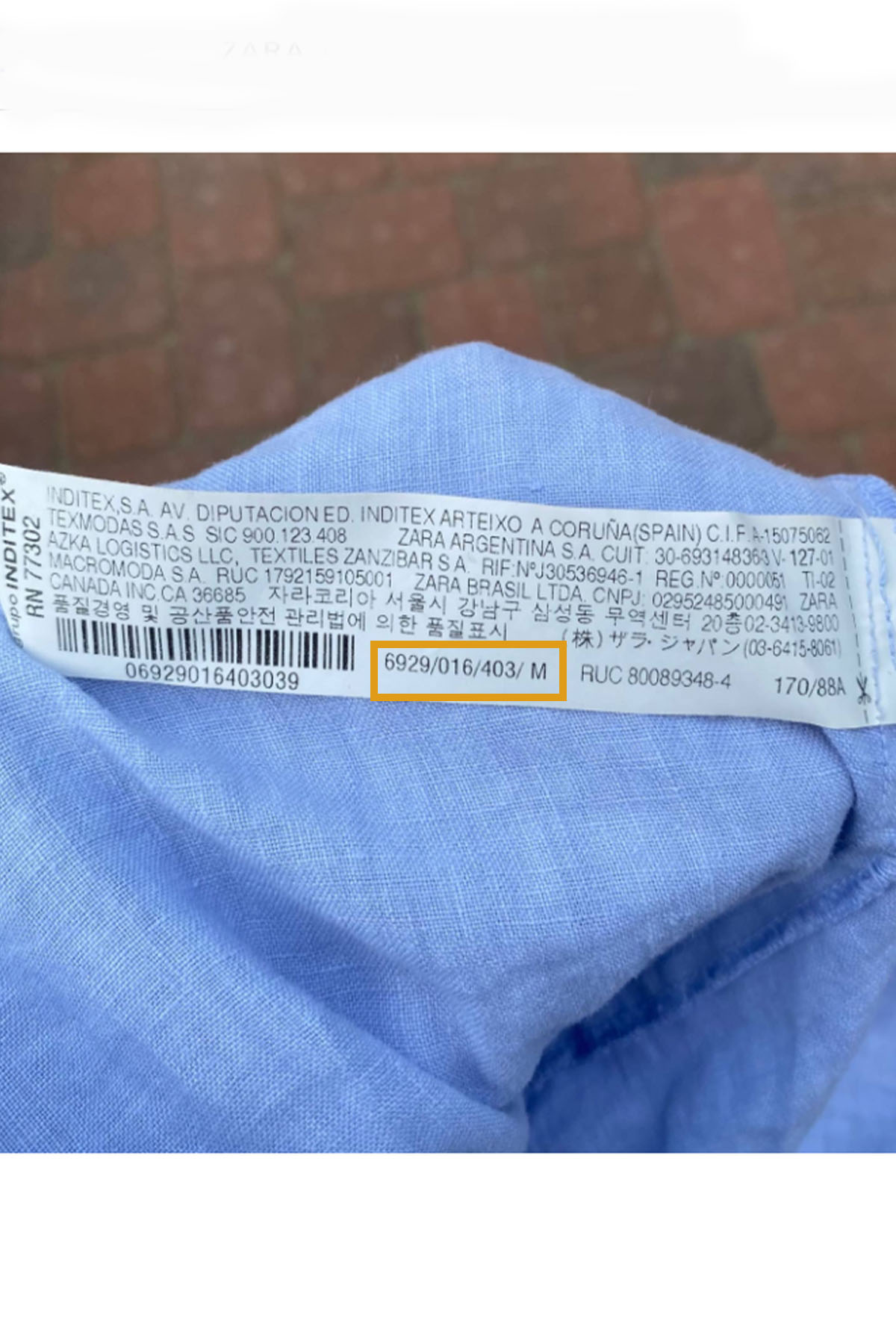 ZARA CODE